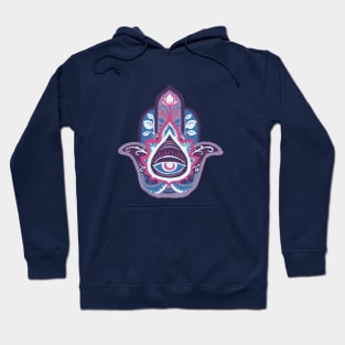 Hamsa Hand - Amethyst(February) Hoodie